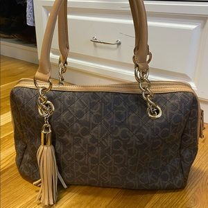 Calvin Klein Monogram CK Handbag
